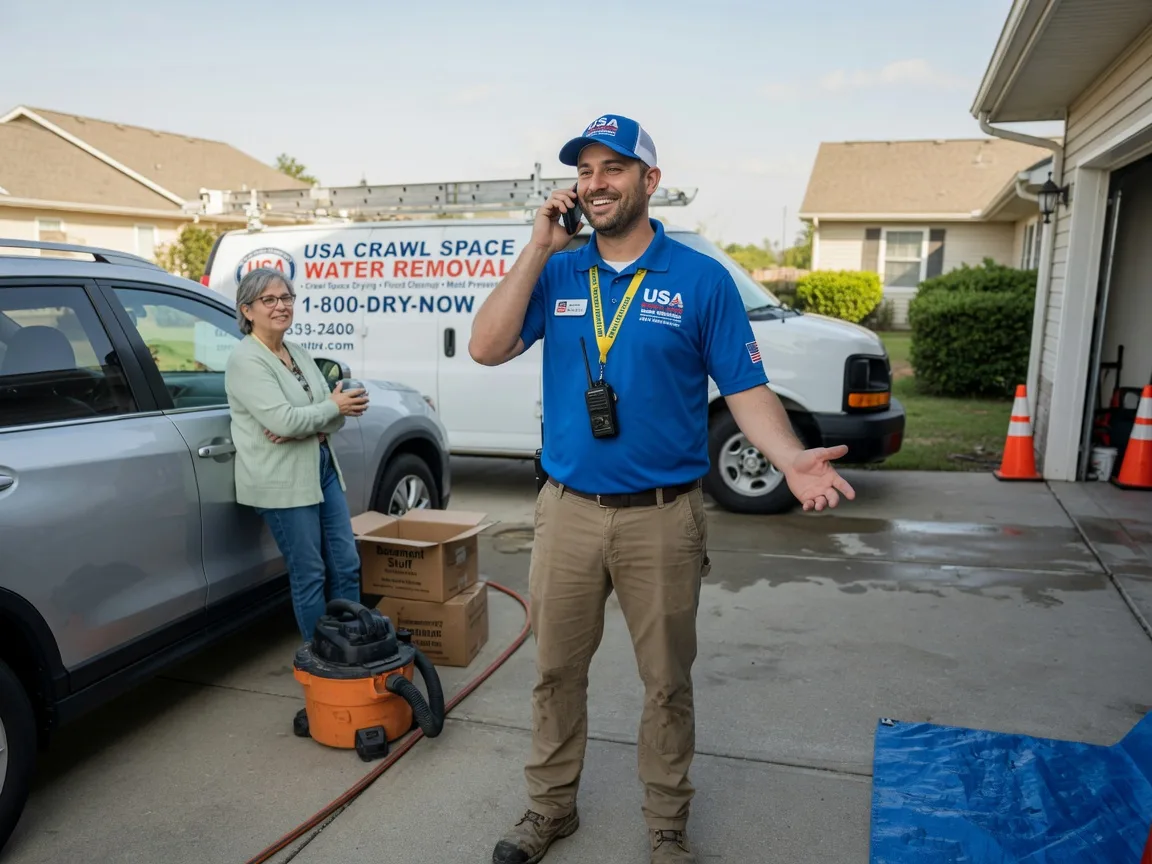 Crawl Space Water Removal De Land, IL FAQs
